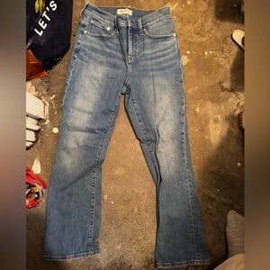 Madewell Women's Boot Cut Jeans in Blue